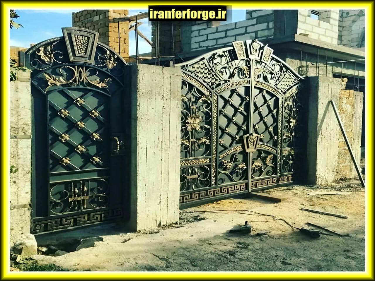 ویژگی های مهم درب حیاط ویلایی مدرن