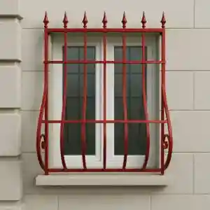 حفاظ پنجره مدل نیزه ای قوس دار