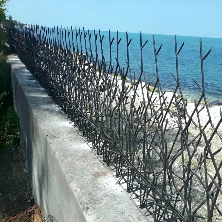 نصب حفاظ روی دیوار