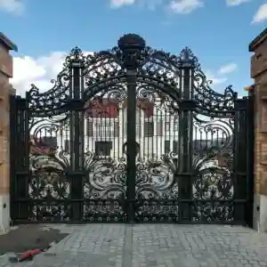 خرید درب آهنی ورودی ساختمان شیک