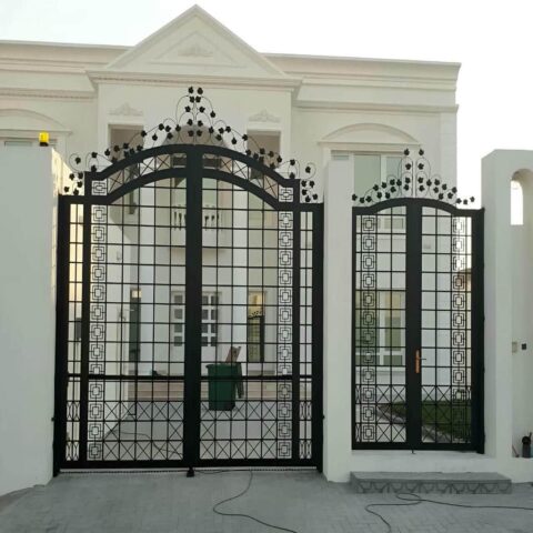 درب حیاط آهنی جدید و ارزان