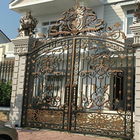 ساخت درب حیاط ورودی ویلایی مدرن