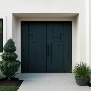 درب مدرن دیلایت فلزی لوکس