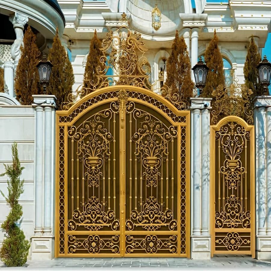 خرید درب فلزی موناکو لوکس فرفورژه