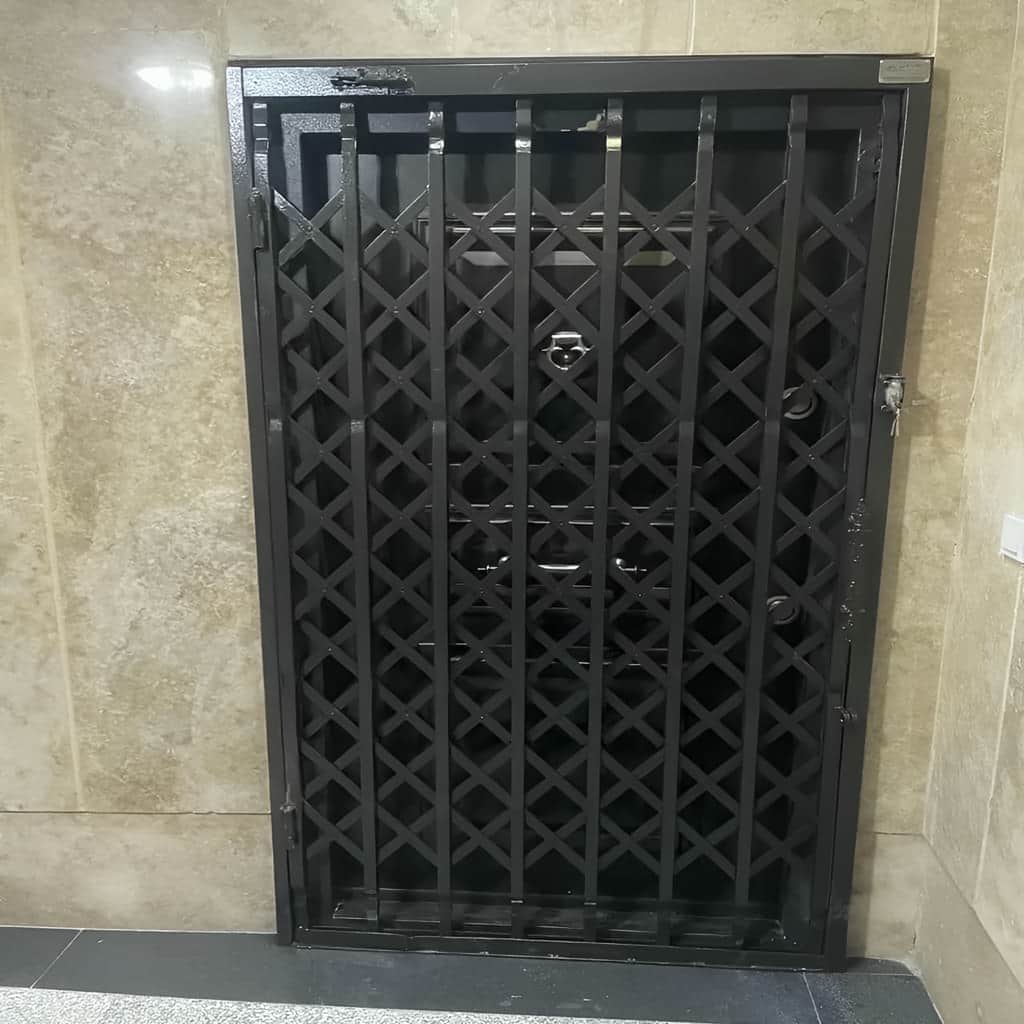 فروش درب آکاردئونی حفاظ خانه تمام گل در هشتگرد