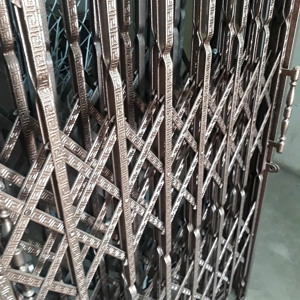 قیمت درب آکاردئونی حفاظ خانه سه گل در ایلام