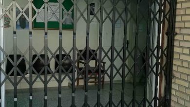 درب آکاردئونی حفاظ خانه در سنندج