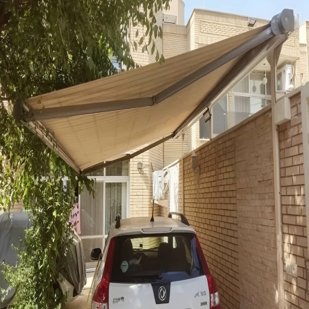 نصب سایبان برقی اتوماتیک بالکن در فردیس کرج