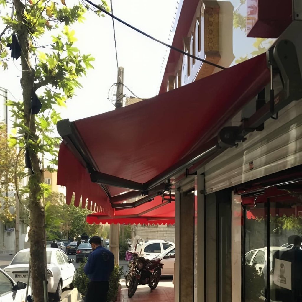 خرید سایبان برقی اتوماتیک بازویی در اشتهارد