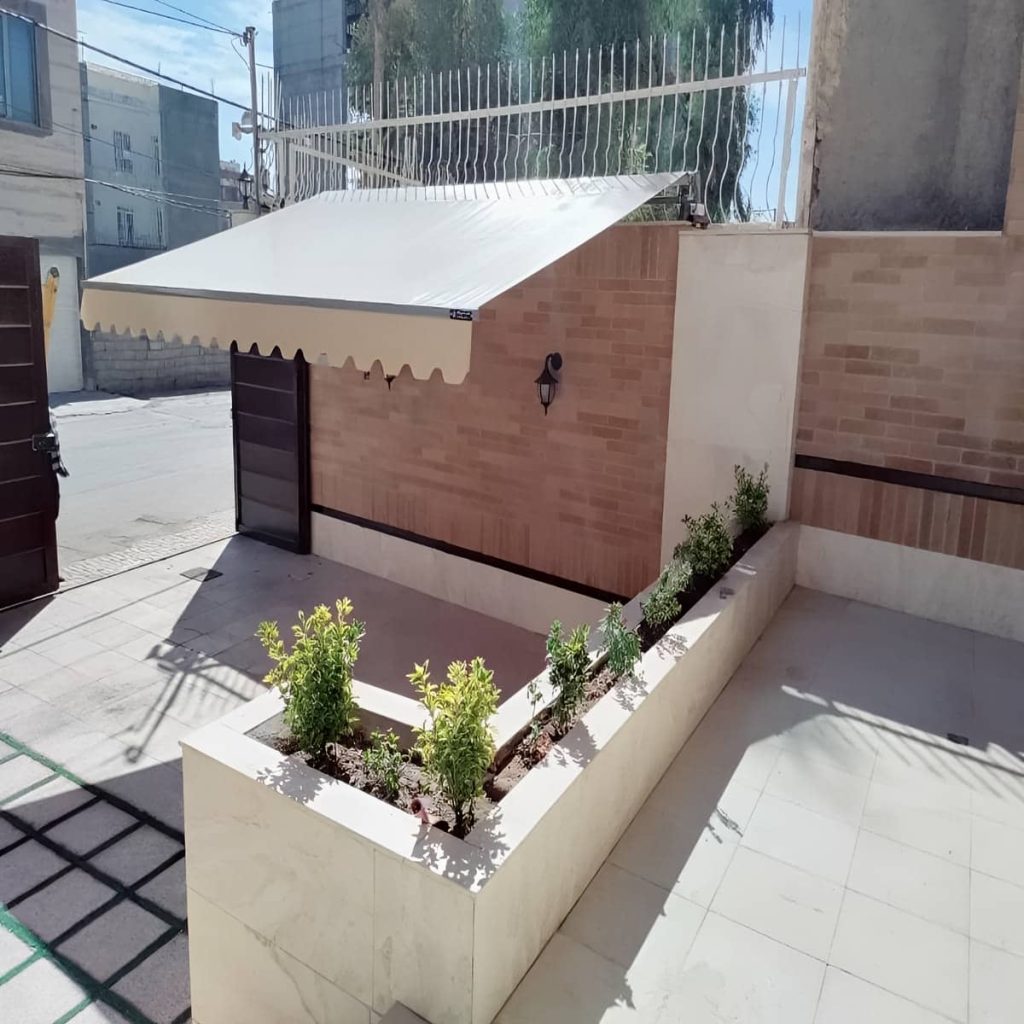 خرید سایبان برقی اتوماتیک بازویی در نسیم شهر