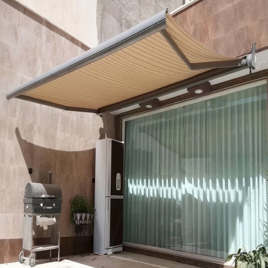 خرید سایبان برقی اتوماتیک بازویی در ساوه