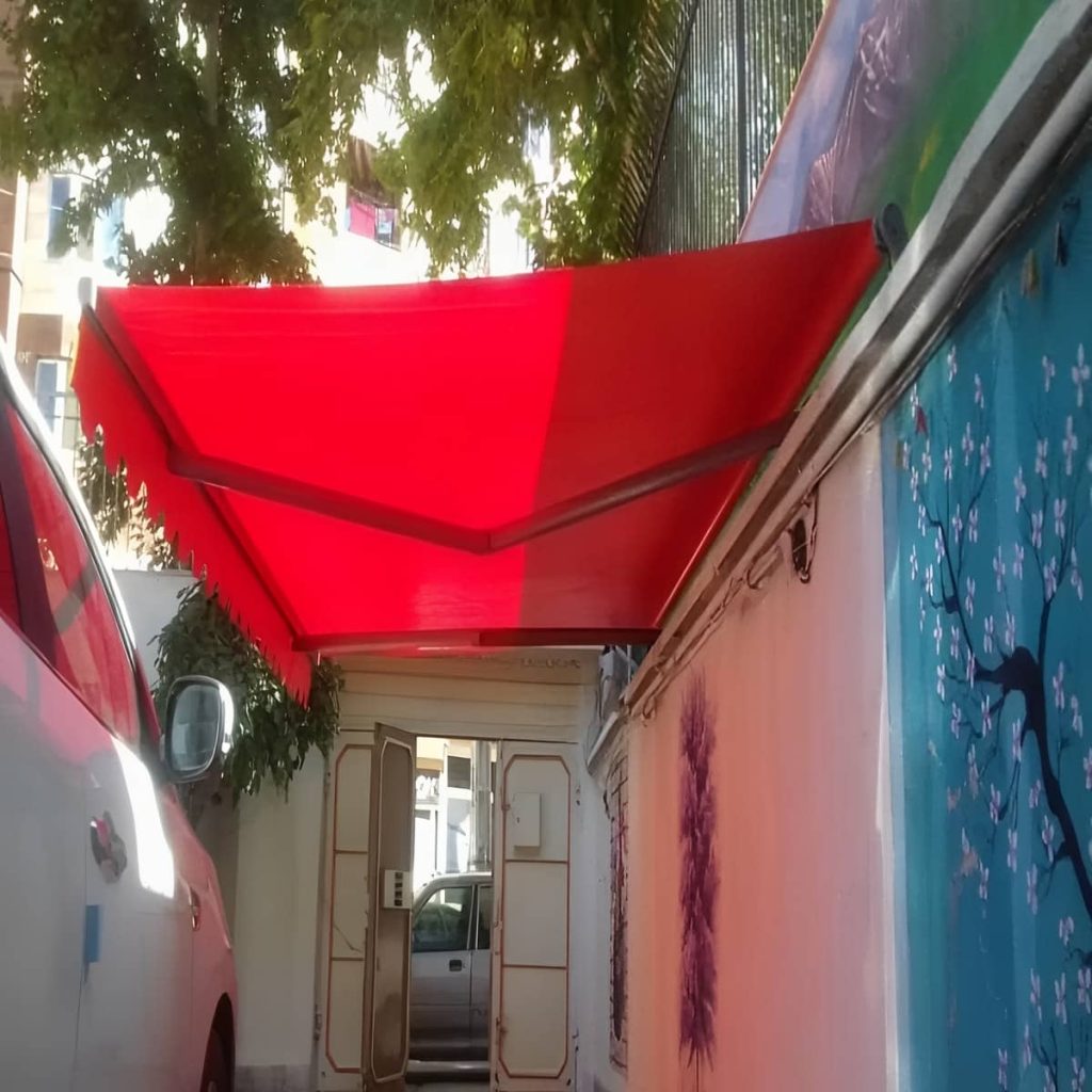 خرید سایبان برقی اتوماتیک بازویی در چالوس