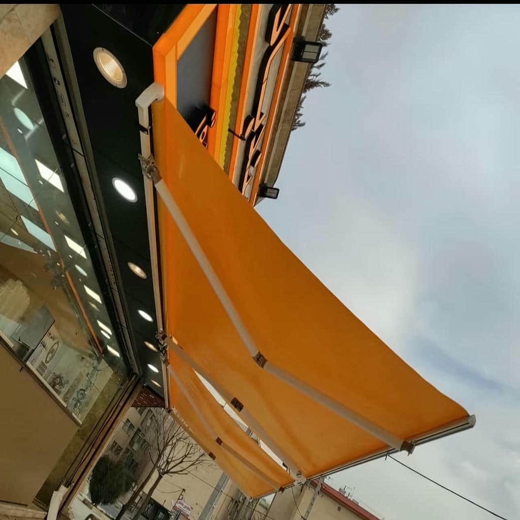 نصب سایبان برقی اتوماتیک بالکن در اندیشه