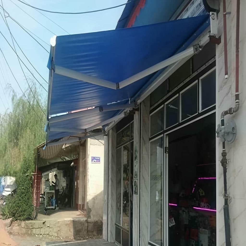 قیمت سایبان برقی اتوماتیک مغازه در یزد
