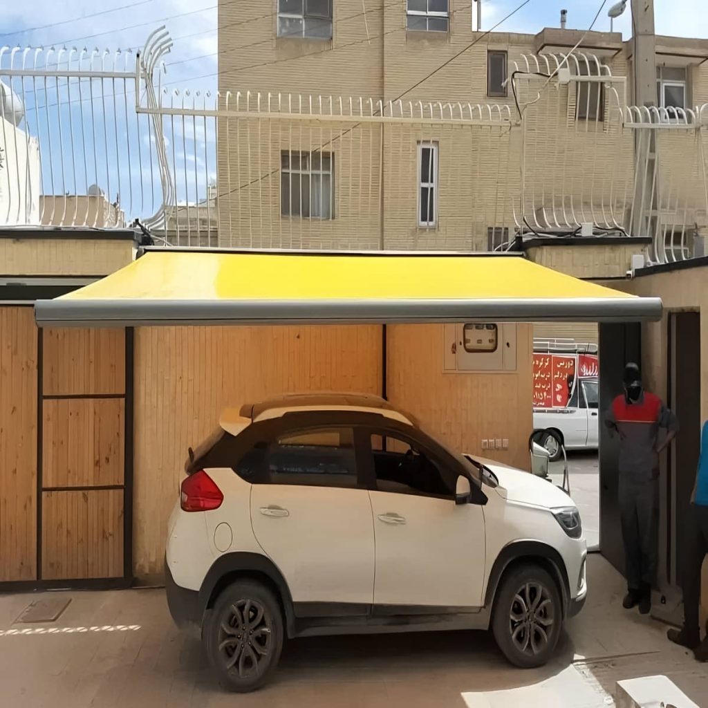 خرید سایبان برقی اتوماتیک بازویی در سمنان