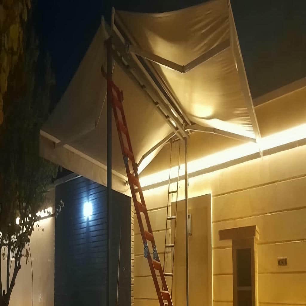 قیمت سایبان برقی اتوماتیک در استان گلستان