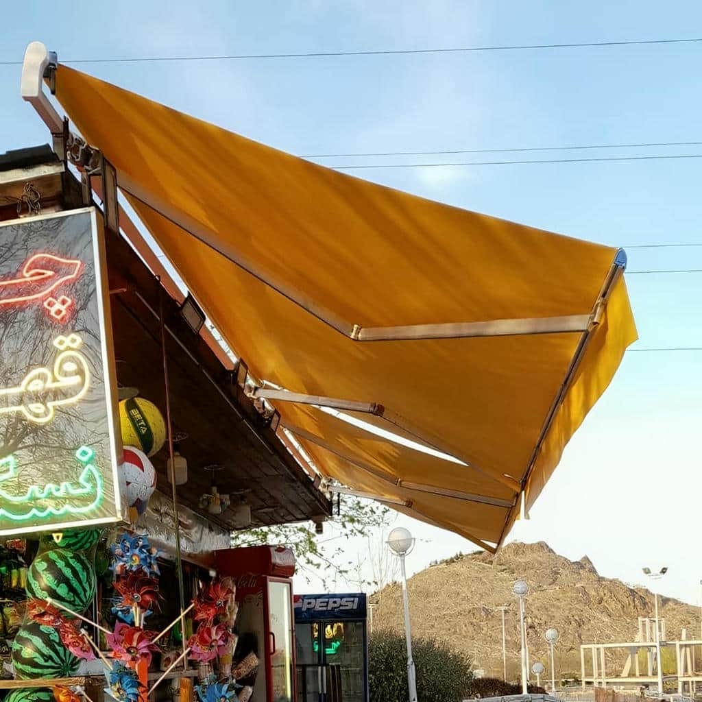 خرید سایبان برقی اتوماتیک بازویی در ارومیه