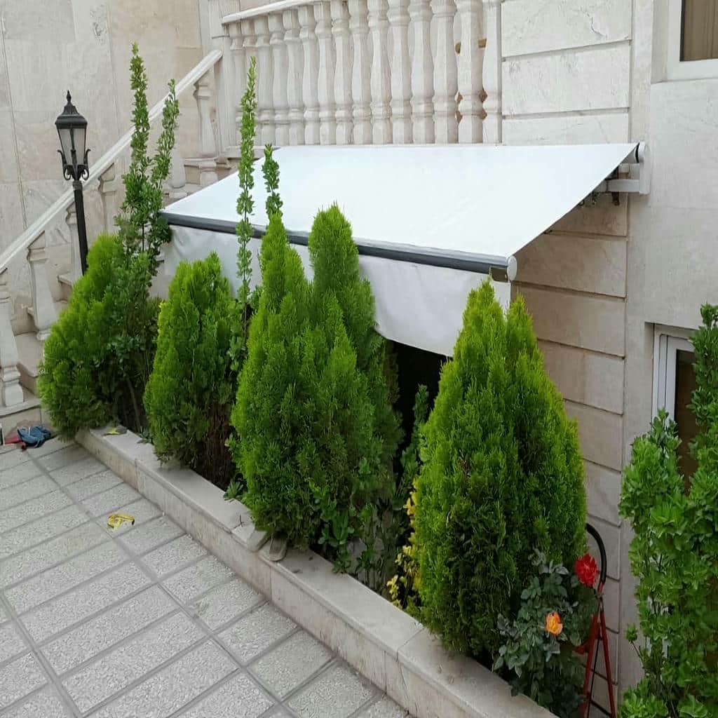 نصب سایبان برقی اتوماتیک ضدآب در فیروزکوه