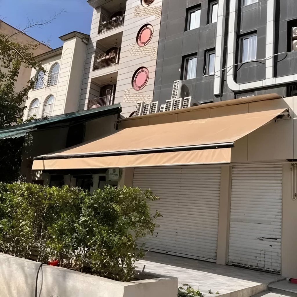 قیمت سایبان برقی اتوماتیک مغازه در شهریار