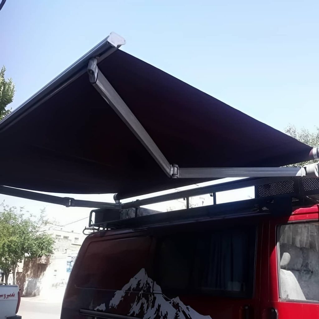 نصب سایبان برقی اتوماتیک بالکن در ارومیه