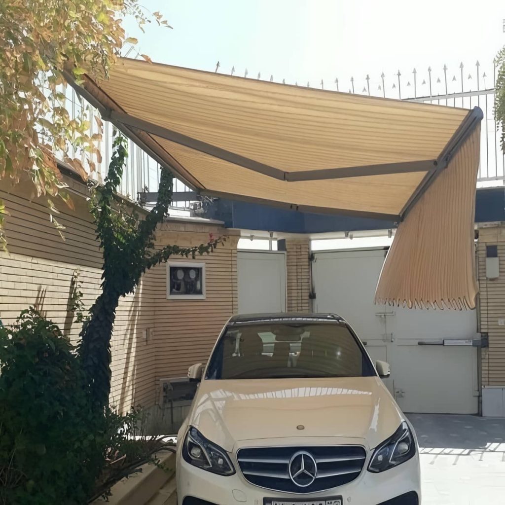 نصب سایبان برقی اتوماتیک بالکن در یزد