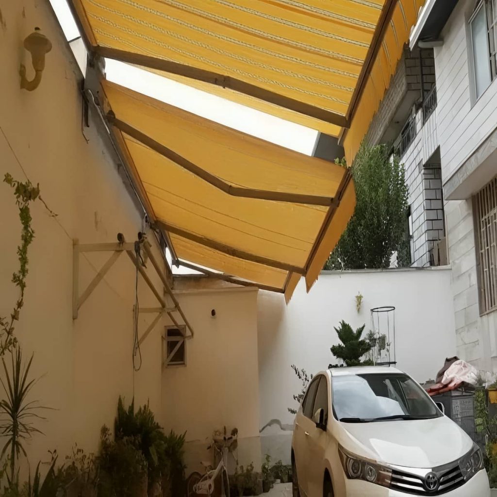 نصب سایبان برقی اتوماتیک بالکن در شیراز