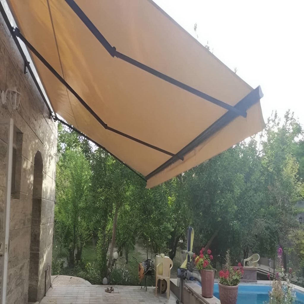 نصب سایبان برقی اتوماتیک بالکن در نسیم شهر