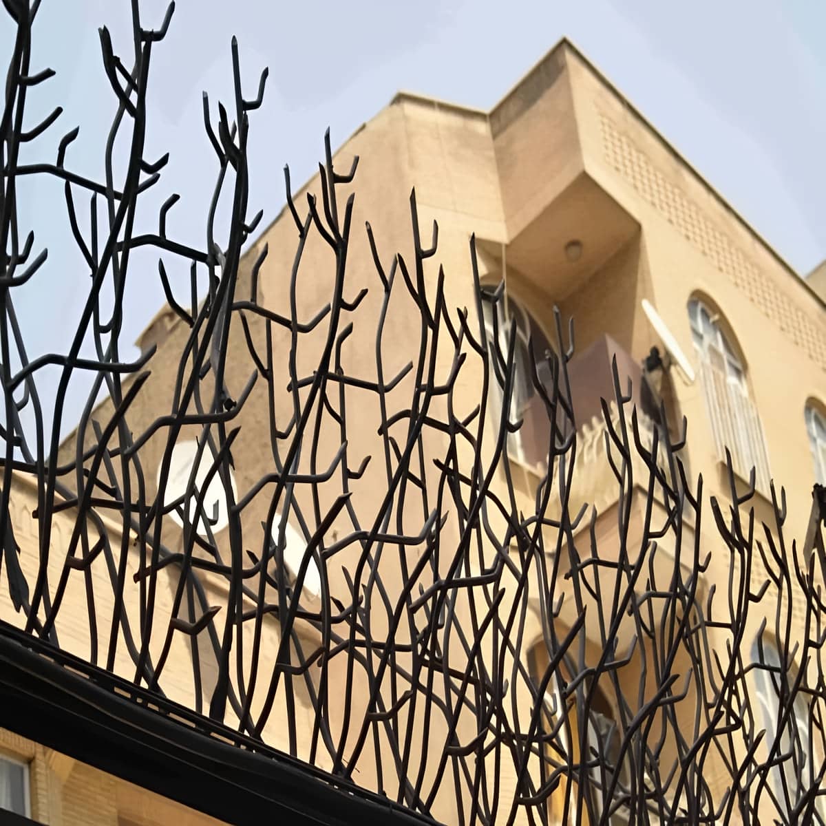 نرده حفاظ شاخ گوزنی در شیراز