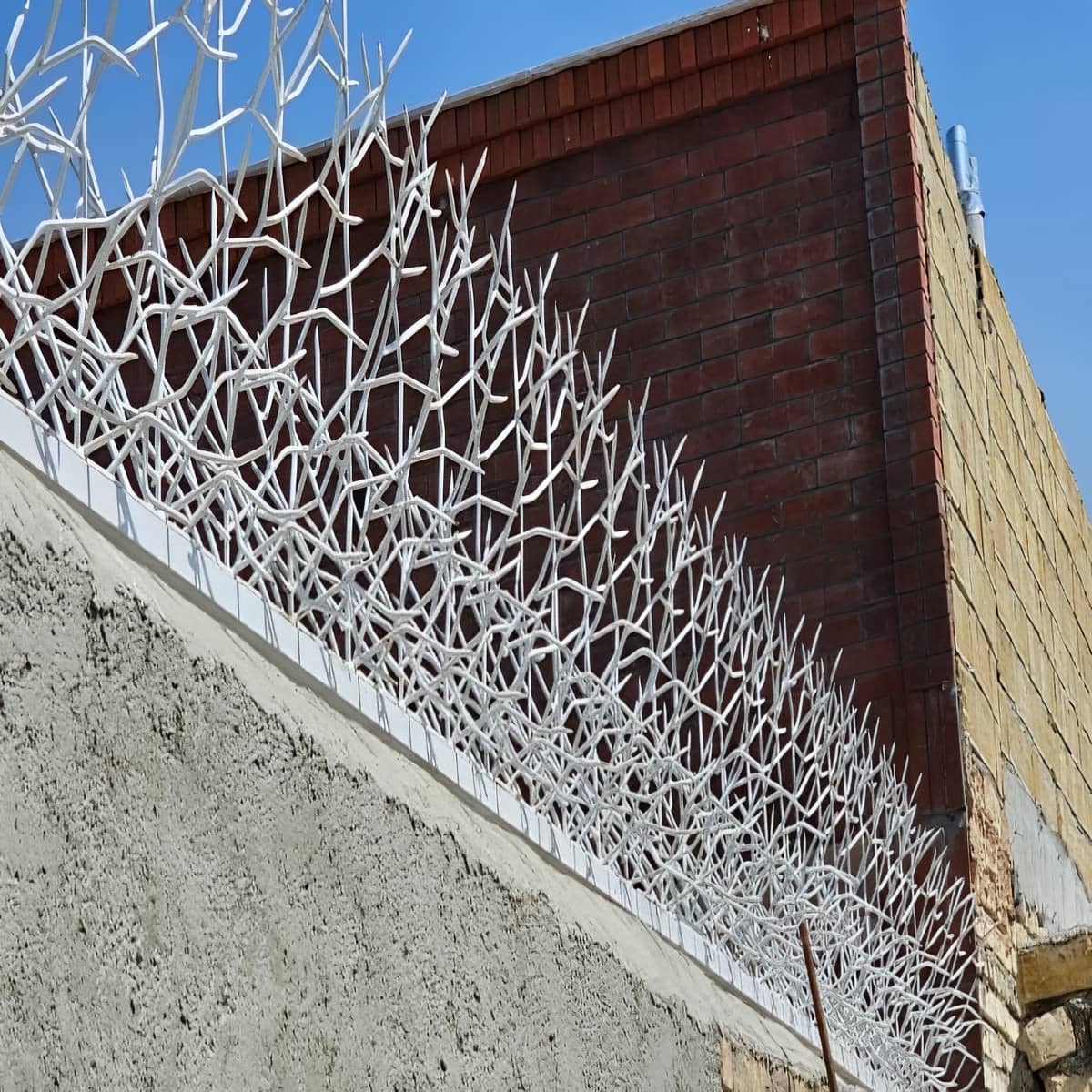 نرده حفاظ شاخ گوزنی در ایرانشهر
