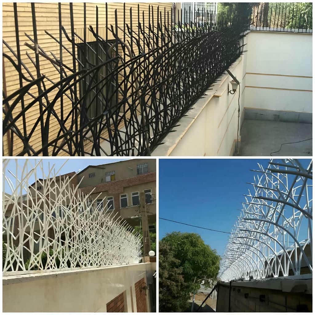 فروش نرده حفاظ شاخ گوزنی رنگ هماهنگ در یاسوج