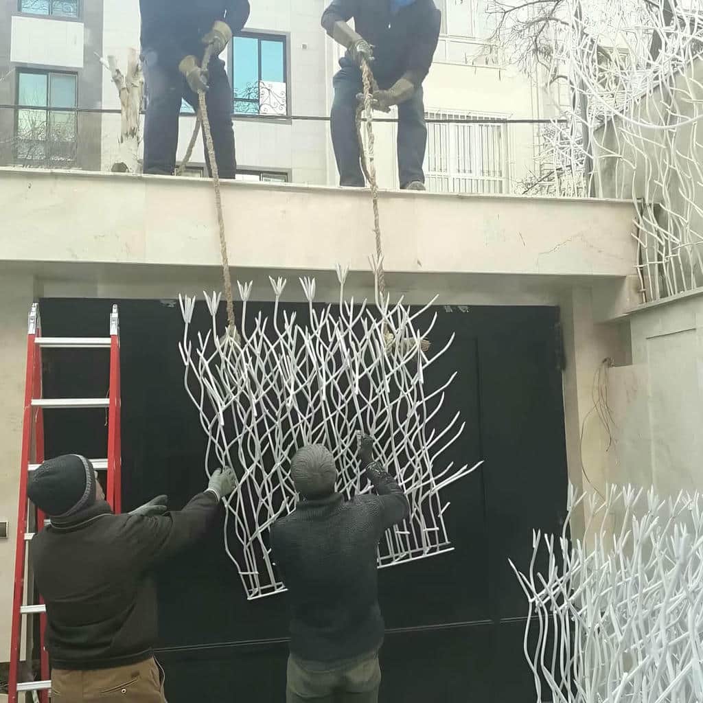 خرید حفاظ شاخ گوزنی دیوار آپارتمان در چالوس