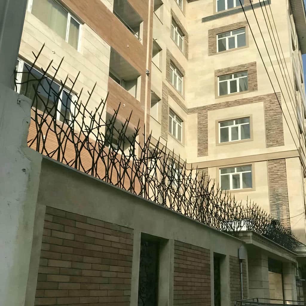 نصب حفاظ شاخ گوزنی رنگ صنعتی در بجنورد