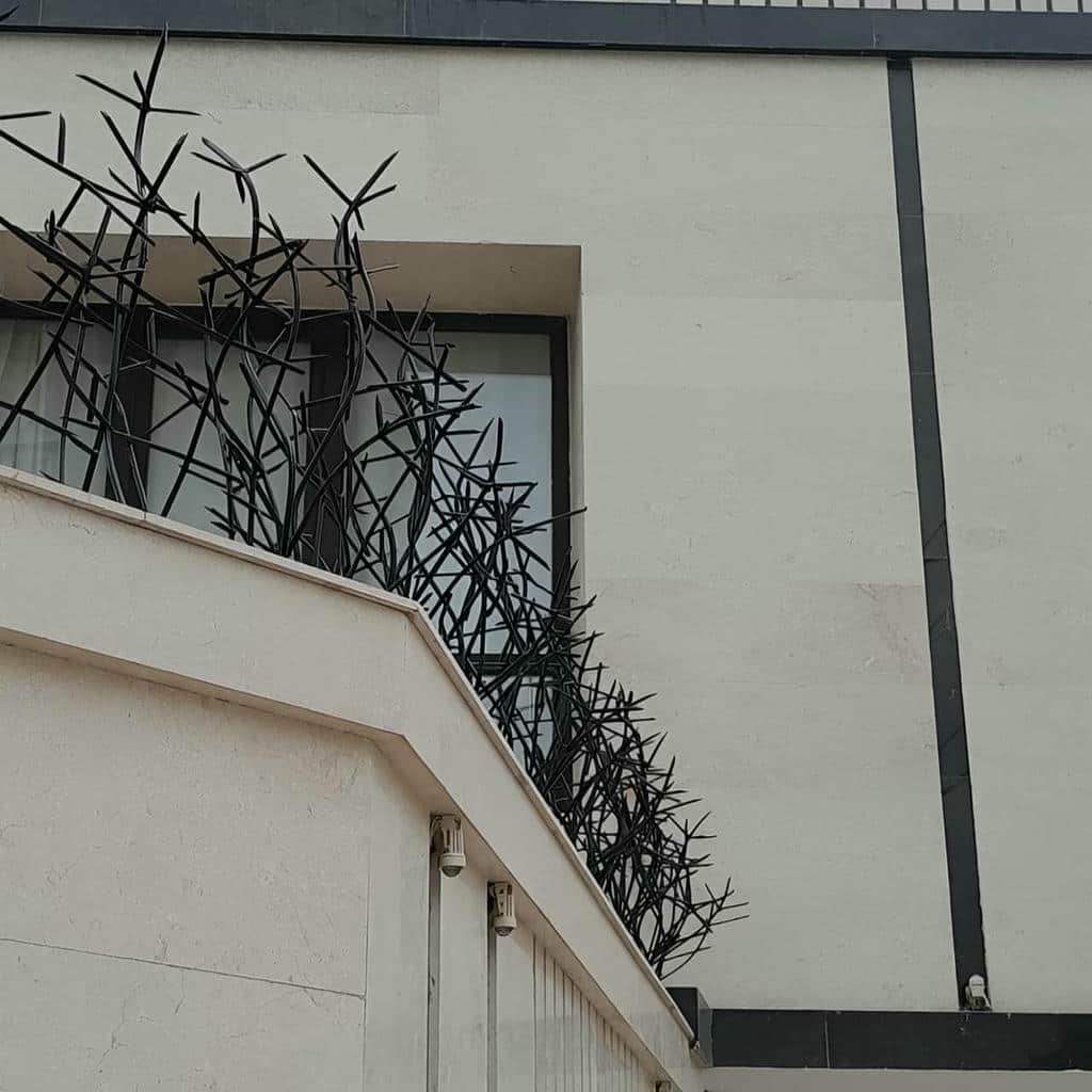 قیمت نرده حفاظ شاخ گوزنی شاخه تیز در رفسنجان