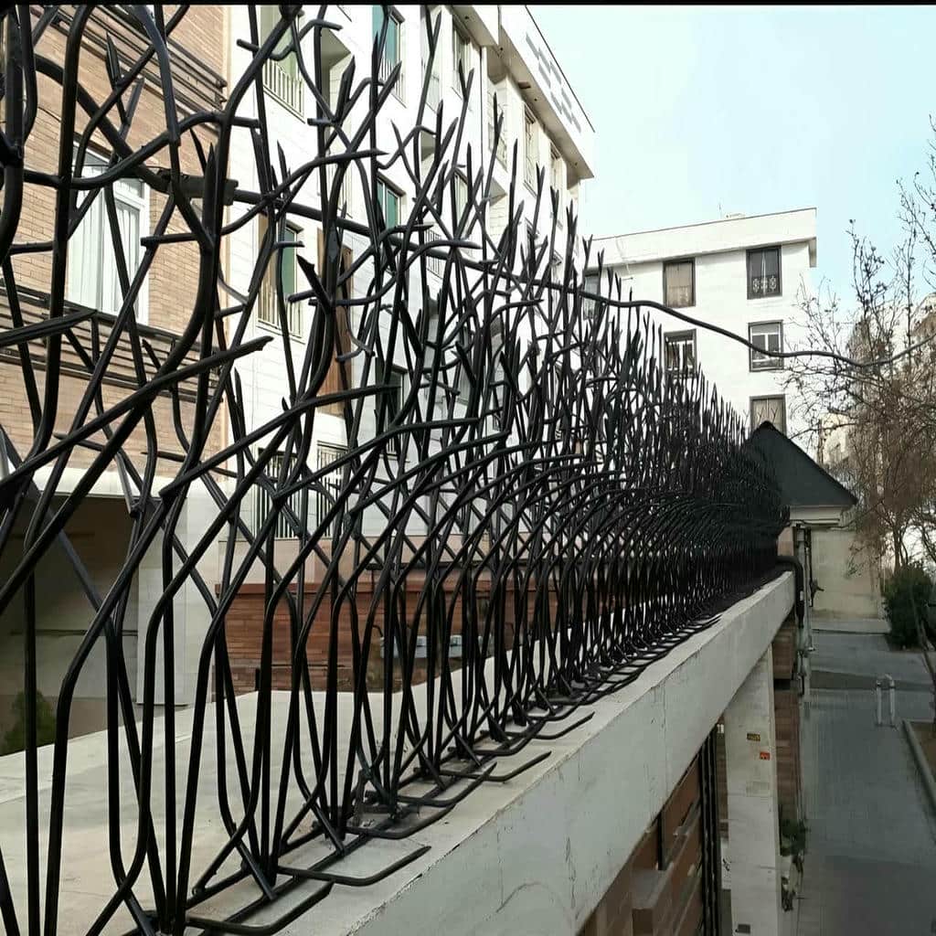 نصب حفاظ شاخ گوزنی محوطه ویلا در ارومیه