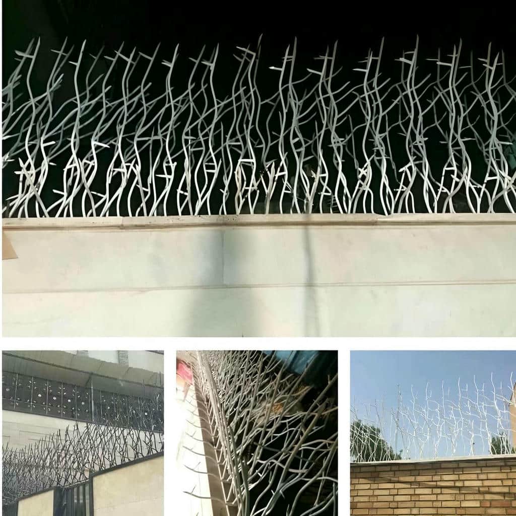 نصب نرده حفاظ شاخ گوزنی جوش یکنواخت در یاسوج
