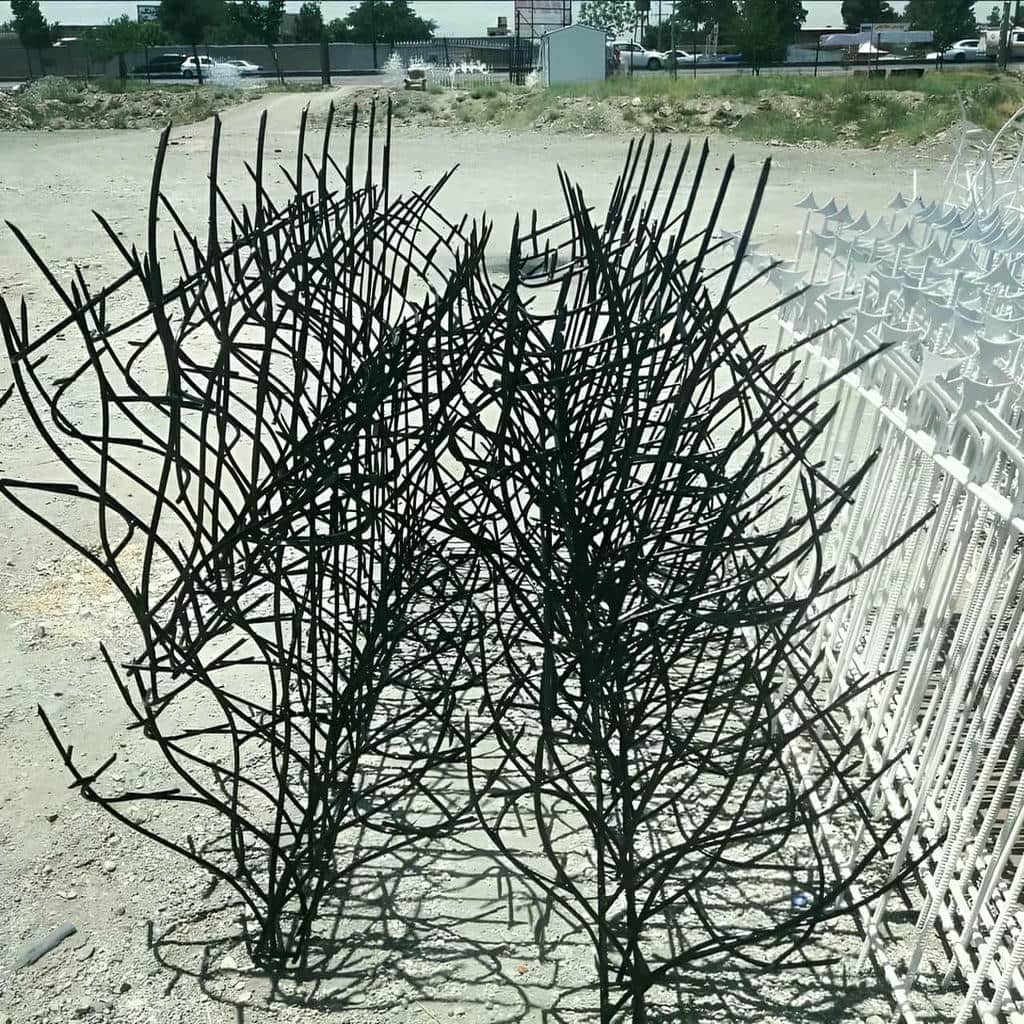 نرده حفاظ شاخ گوزنی در فیروزکوه