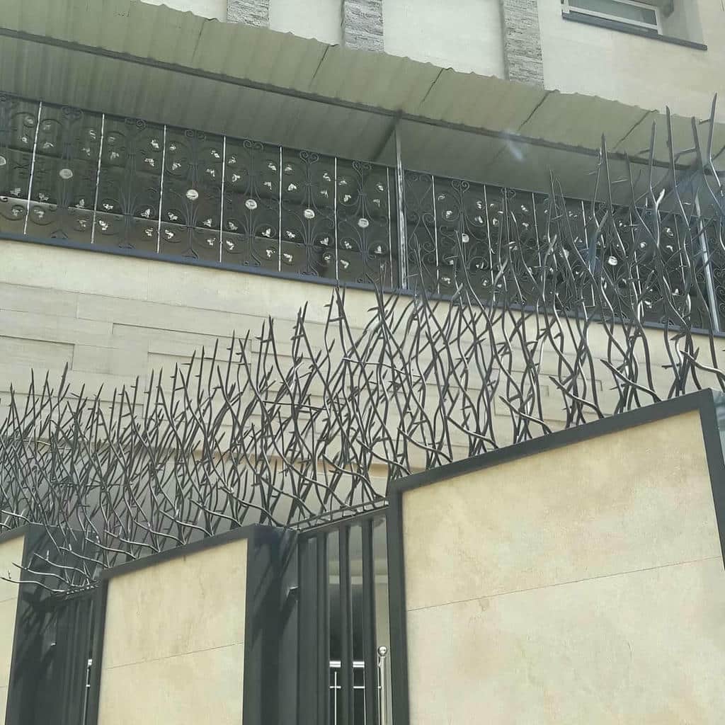 نصب حفاظ شاخ گوزنی ارتفاع بلند در استان مازندران