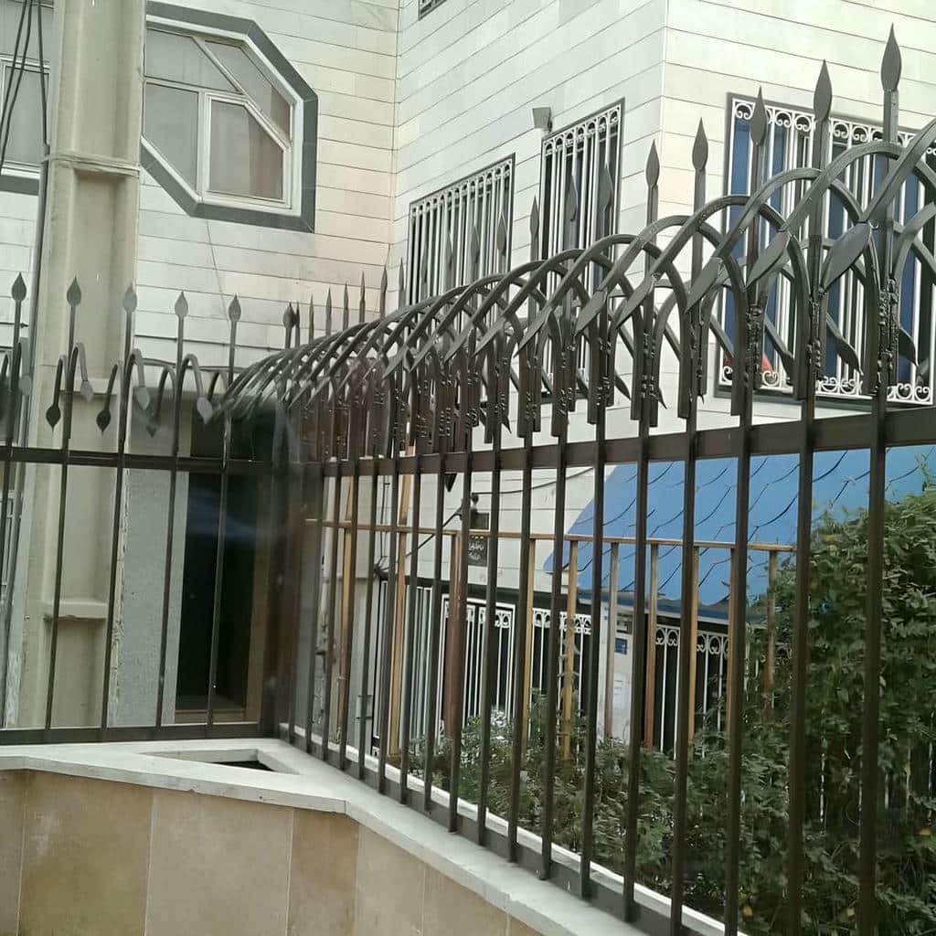 قیمت نرده حفاظ شاخ گوزنی ضدزنگ در کرمانشاه