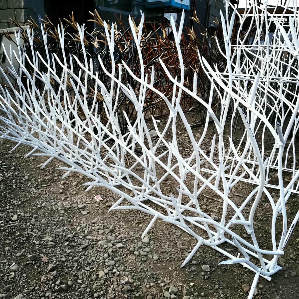 فروش نرده حفاظ شاخ گوزنی ضدزنگ صنعتی در پرند