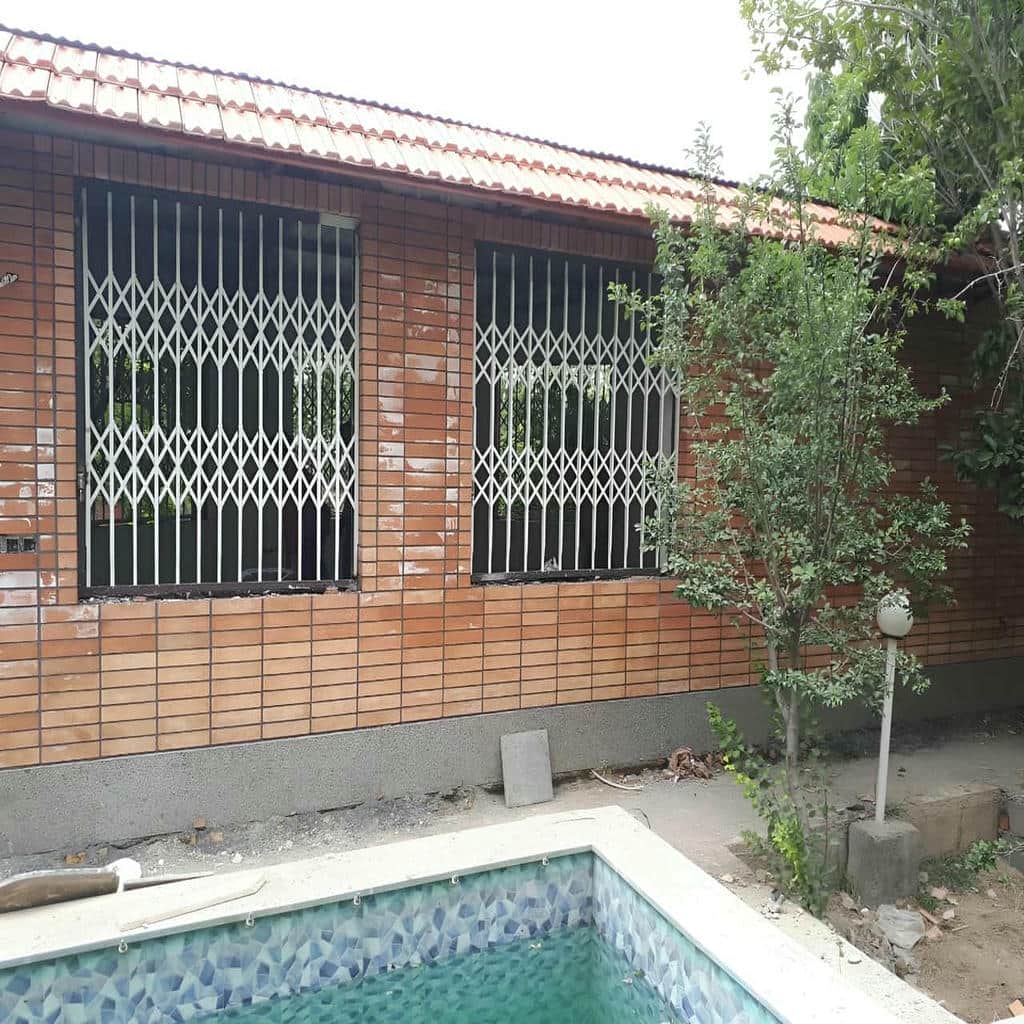 کارخانه حفاظ پنجره فلزی ساده در محمودآباد