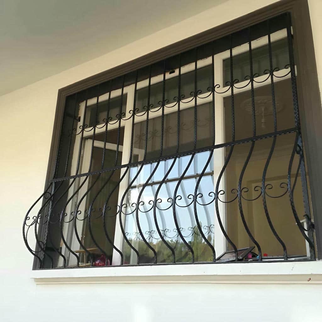 قیمت حفاظ پنجره فلزی فرفورژه در آبسرد