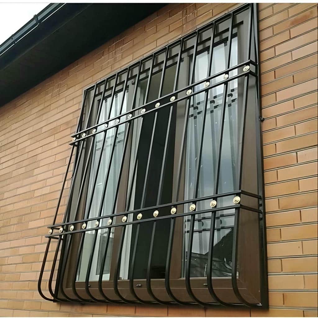 قیمت حفاظ پنجره فلزی فرفورژه در خرم آباد