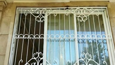 حفاظ پنجره فلزی در بومهن