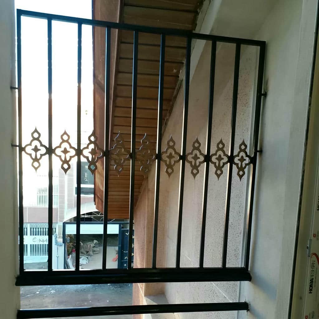 قیمت حفاظ پنجره فلزی فرفورژه در دماوند
