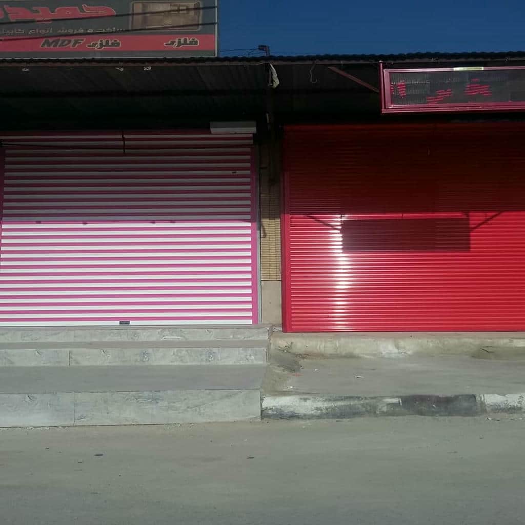 کرکره برقی در آبسرد