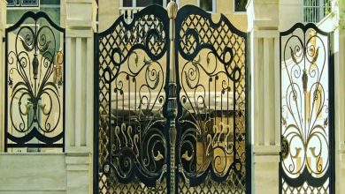 درب حیاط در ملارد