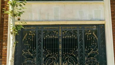 درب حیاط در پردیس