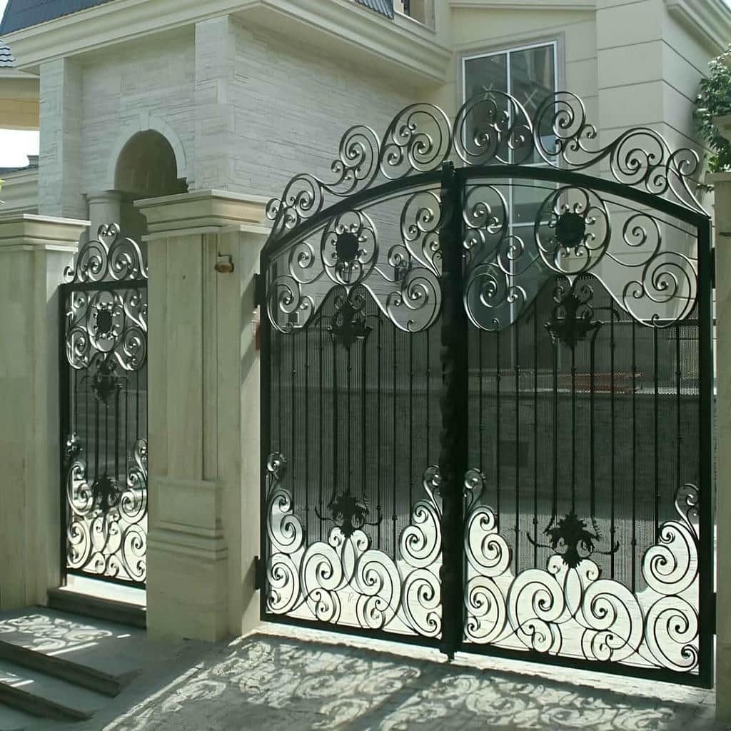 خرید درب حیاط فرفورژه در پرند
