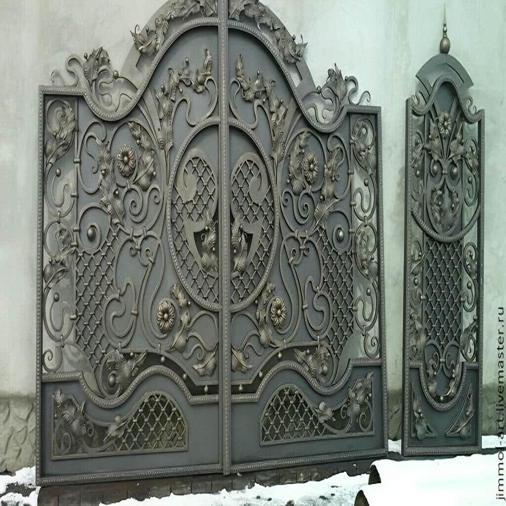 درب حیاط در عظیمیه کرج