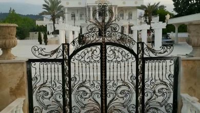 درب حیاط در طالقان